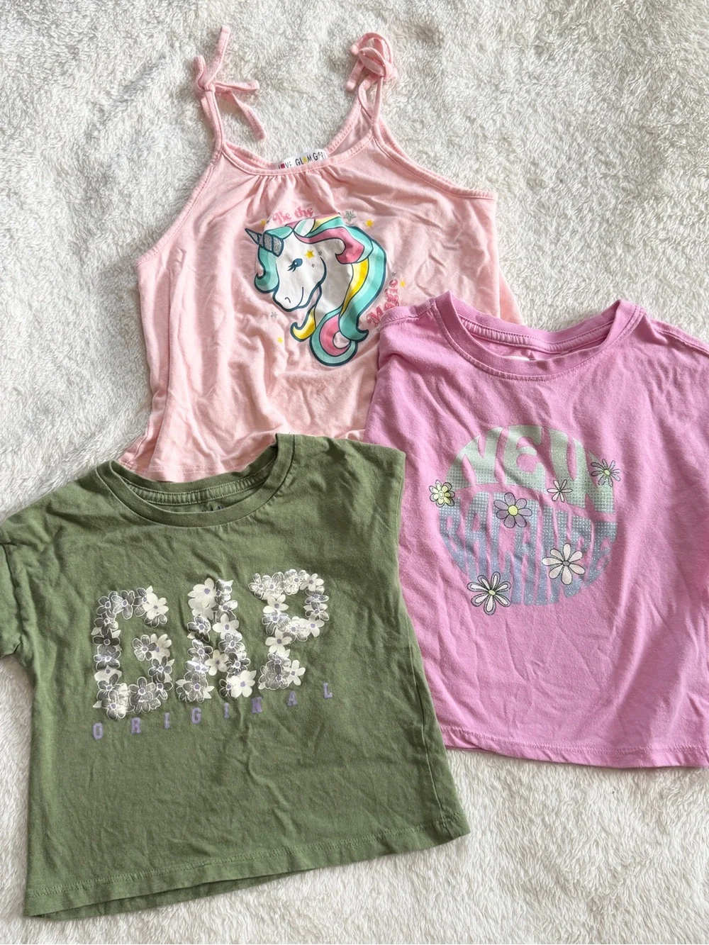 Girls 3T 3 Piece Shirt Set